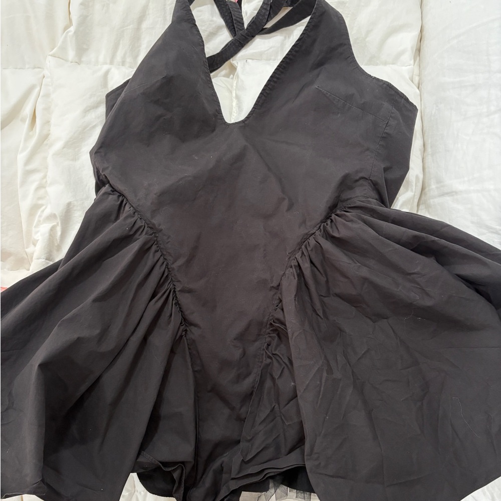 Black Halter HOUSE OF CB Dress